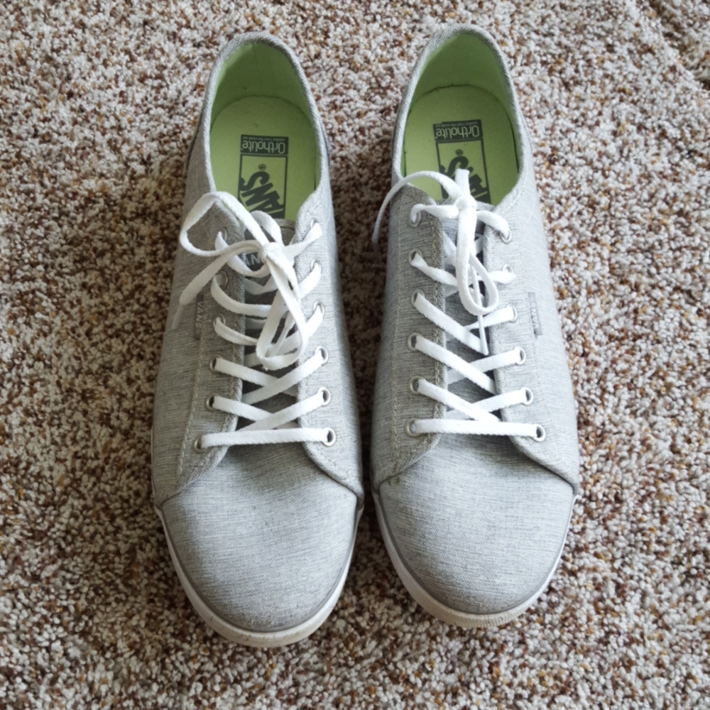 Gray Vans, 11 Women's